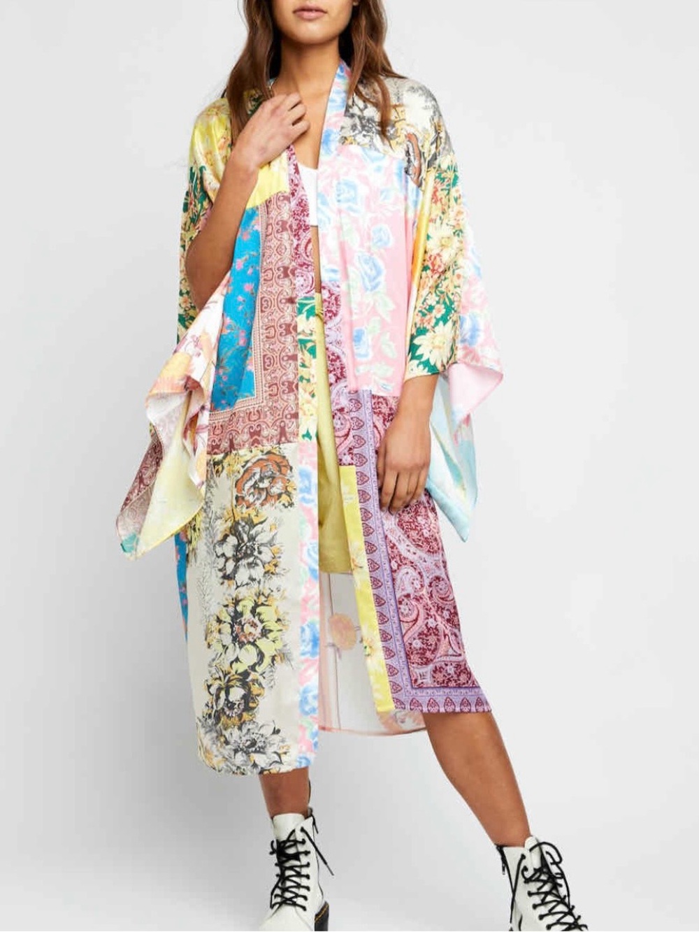 Free People Patched With Love Robe